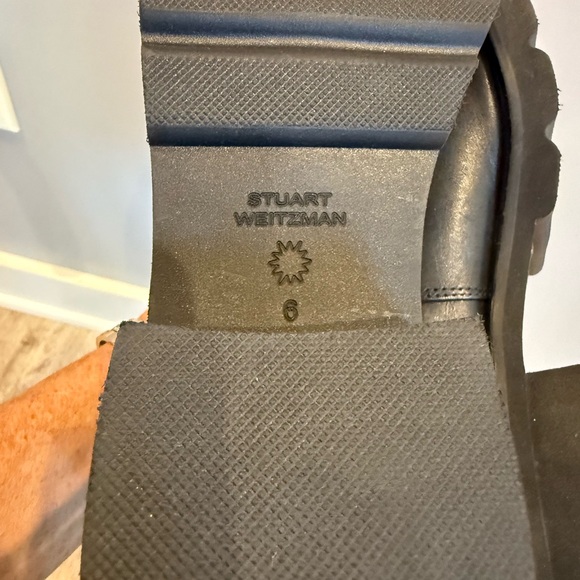 Stuart Weitzman Alina Black Napa Leather Over the Knee Boots NEW - Picture 13 of 16